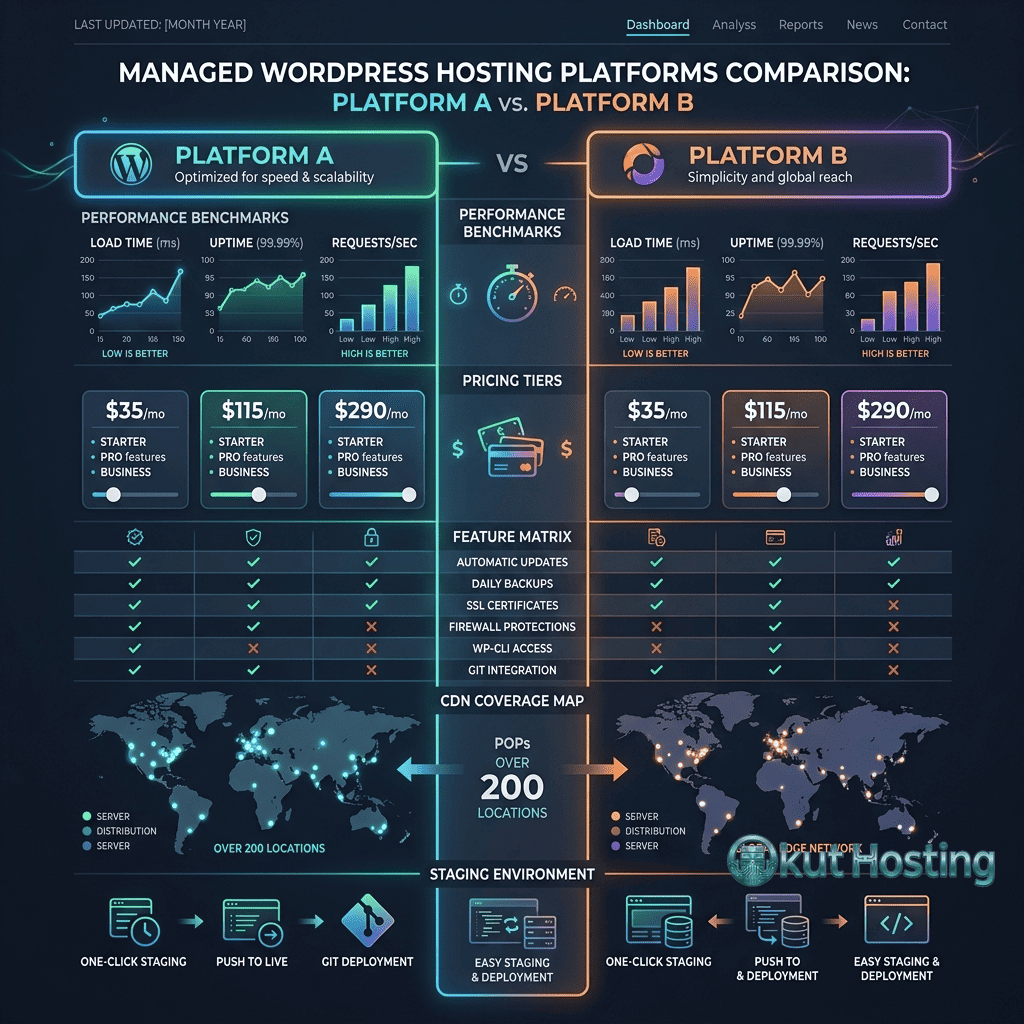 Premium WordPress hosting platform comparison